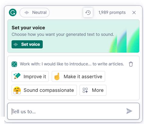 Grammarly Interface 的图像结果