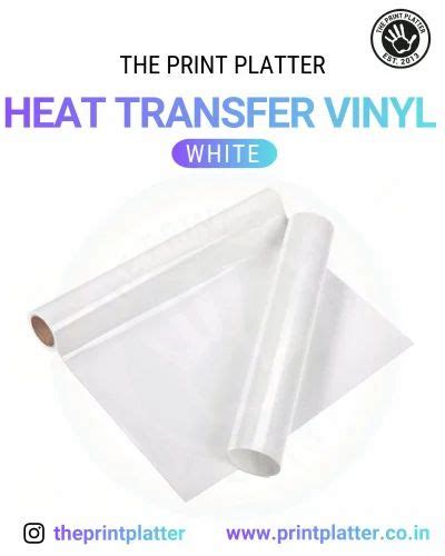 Heat Transfer Film - Heat Transfer Vinyl For T-Shirt Printing (White ...