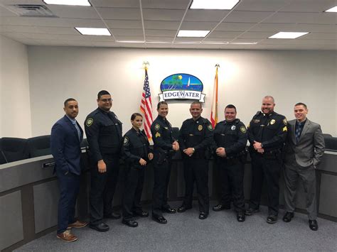 EPD HOLDS SWEARING-IN AND... - Edgewater Police Department | Facebook