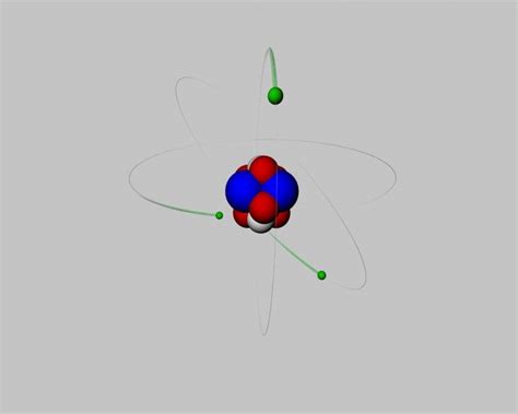 Image result for 3D Atom Model