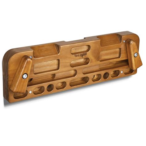 YES4ALL Climbing Fingerboard Premium - Espresso : Amazon.in: Sports ...