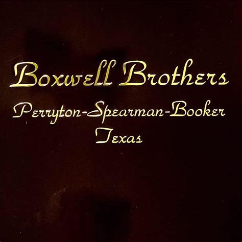Boxwell Brothers Funeral Home | Perryton TX