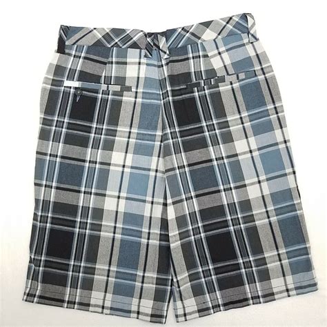Ocean Current Mens 32 Bermuda Dress Shorts Black/Blue… - Gem