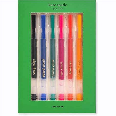 (Kate spade new york) Great Point Gel Pen Set 235321 - セレブチョイス