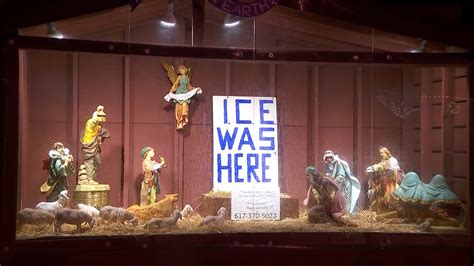 ‘ICE was here’: Massachusetts church displays message in Nativity scene ...