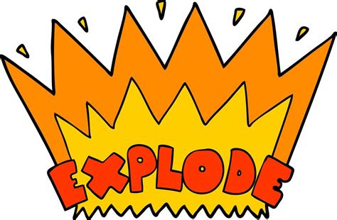 Image result for Explode Cartoon Vector