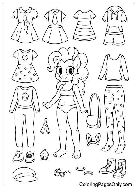 20+ Paper Doll Coloring Pages - Free Printable PDF & Online Coloring