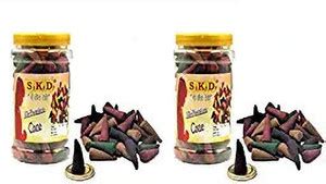 Skd MIX FLAVOUR Dry Dhoop Fragrance Incense Cones 200 Grams Sandal ...
