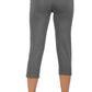 Laasa Sports | Mid-Rise Regular Fit Cotton Capri for Women