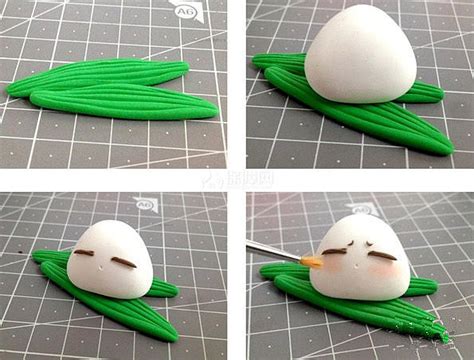 手工DIY：超轻粘土粽子的做法 手工制作超轻粘土粽子 - 装修保障网