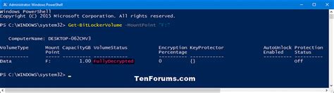Image result for Bitlocker Encryption Status