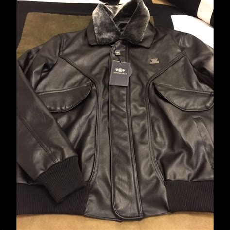emporio fashion leather jacket