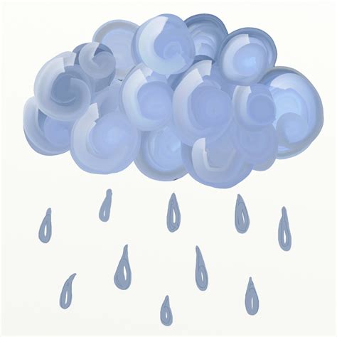 Rain Cloud Clipart Free Stock Photo - Public Domain Pictures