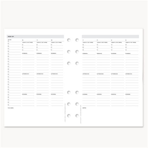 A5 6-Ring Refillable Planners & Inserts – Day Designer