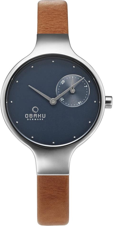 Obaku Analog Blue Dial Women's Watch-V201LDCLRZ : Amazon.in: Fashion