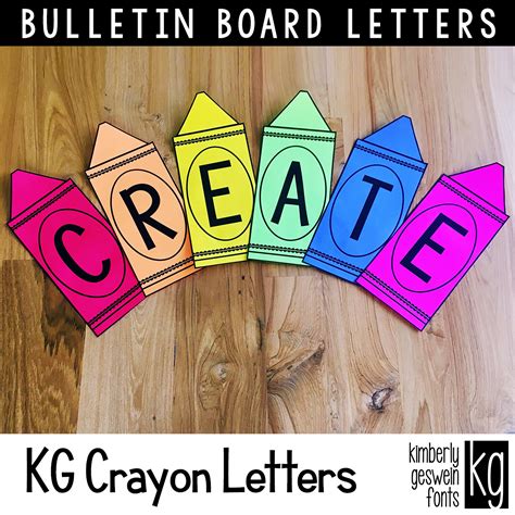 Poster Board Letters