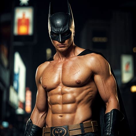 Christian Bale Batman Physique Image – Free AI Generator | Makepix