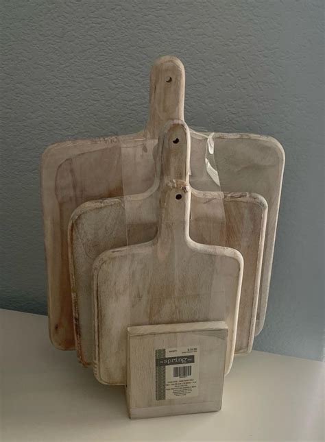 Hobby Lobby White Kitchen Cutting Boards | Mercari