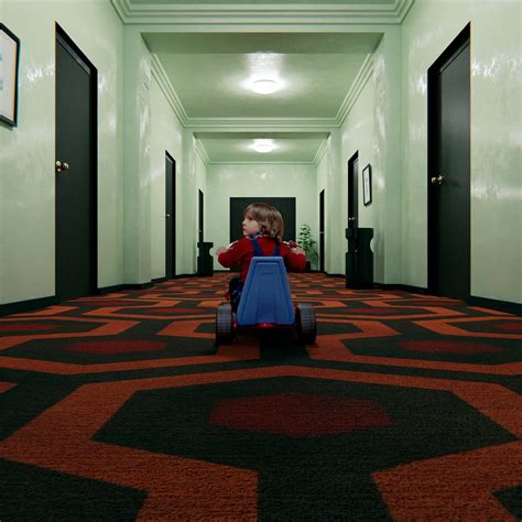 The Shining Danny Carpet