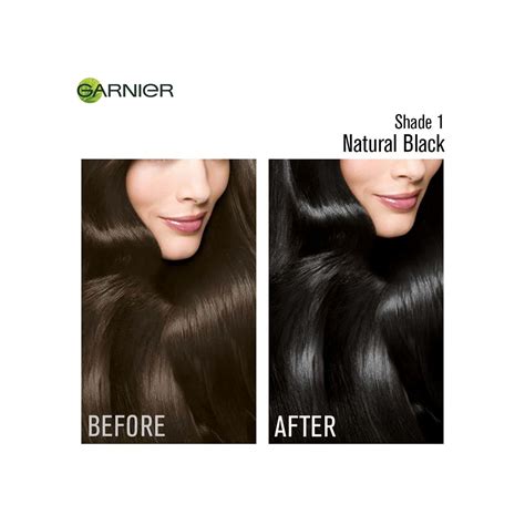 Buy GARNIER COLOR NATURALS CREME SHADE 1 NATURAL BLACK (70ML + 60G ...