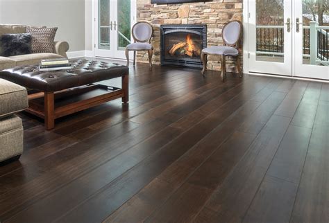 Dark Maple Wood Floor