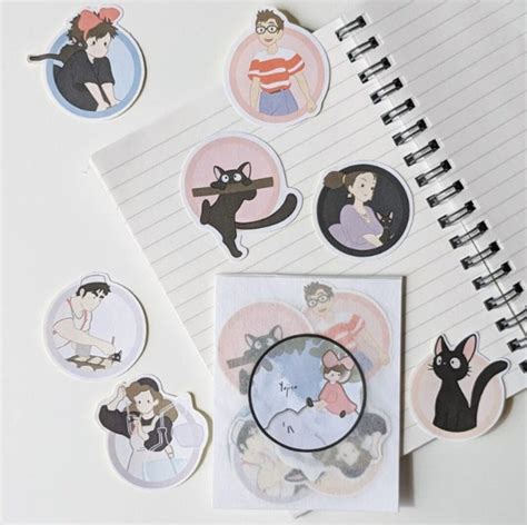 Anime Sticker Pack / Matte Stickers / Cute Anime Characters / - Etsy