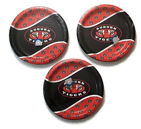 University of Auburn Tigers Party Bundle 9" Plates (24) : Amazon.in ...