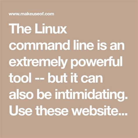 Command Line Websites 的图像结果