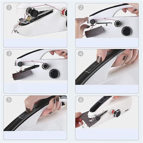 Handheld Sewing Machine 2 Speed Control Electric Crafting Mending – UNIQBUY