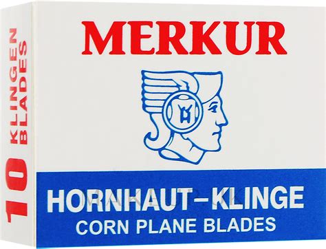 Merkur Safety Razor Moustache - Moustache Razor Blades, 10 pcs | Makeup.uk