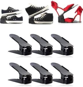 KriShyam Adjustable Shoe Slots Organizer, Shoe Storage Rack Space Saver ...