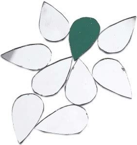 FASHION CLUSTER Shisha Mirrors for Embroidery and Craft Purpose,Tear ...