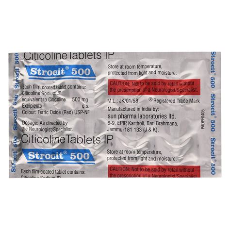 Strocit 500 - Strip of 10 Tablets : Amazon.in: Health & Personal Care