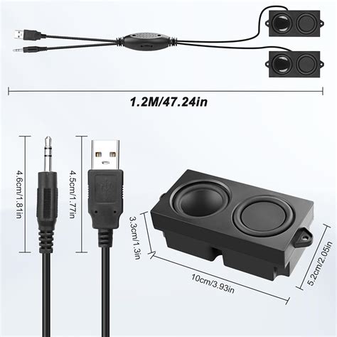 MEIRIYFA Computer Speakers for Desktop PC Laptop, India | Ubuy