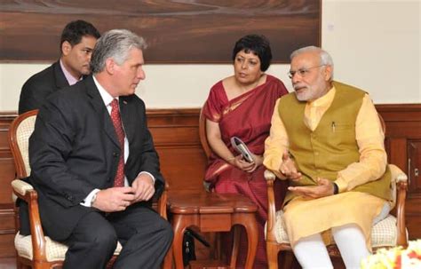 Prime Minister meets the First Vice President of Cuba