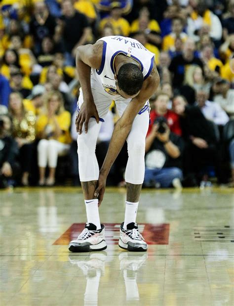 Warriors’ Kevin Durant exits Game 5 vs. Rockets with leg injury