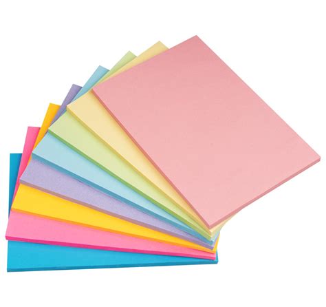 Agoer Large Sticky Notes,400 Creative Extra-Large Sticky Giant Pads 4 x ...