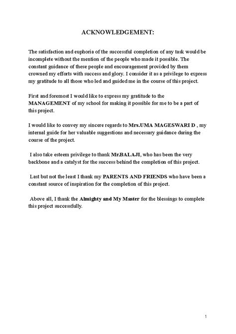 Copy of Chemistry - good one - ACKNOWLEDGEMENT: The satisfaction and ...