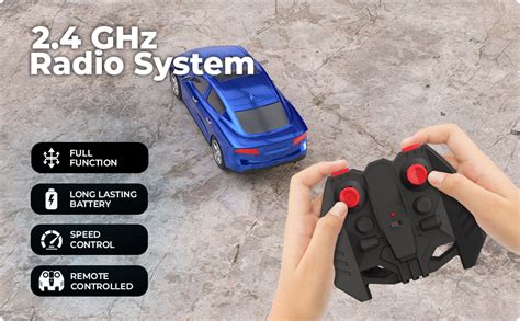 Mirana C-Type USB Rechargeable Tracer Racing RC Car with Nitro Booster ...