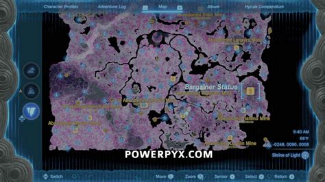 Zelda Tears of the Kingdom All Bargainer Statue Locations