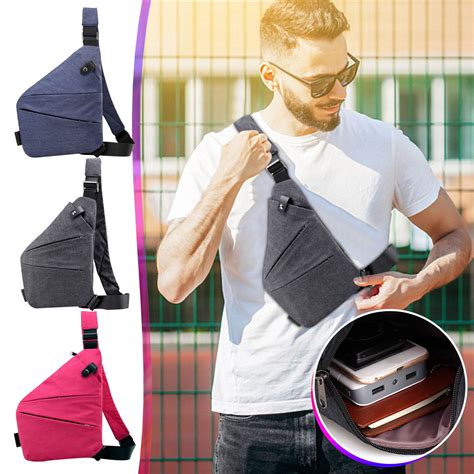 Anti-Theft Crossbody Bag,Travel Crossbody Bags for Women Men, Travel ...