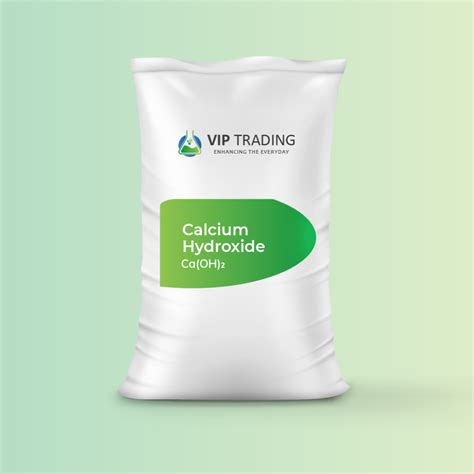 Calcium Hydroxide(Hydrated Lime) - viptradingchemical.com