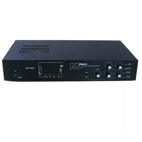 70 Watts Power Amplifier PA System: The Perfect Choice for Business Pr ...