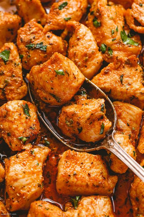 Easy Oven Baked Chicken Bites Recipe — Eatwell101