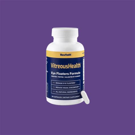 Vitreous Health by MacuHealth - Eye Floaters Formula (90ct - 90 day su