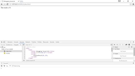 JavaScript Debugger Tools 的图像结果