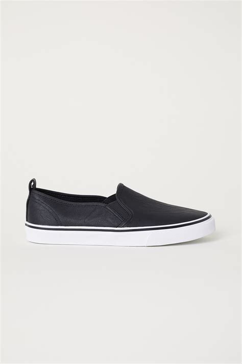 Slip-on trainers - Black - Ladies | H&M IN