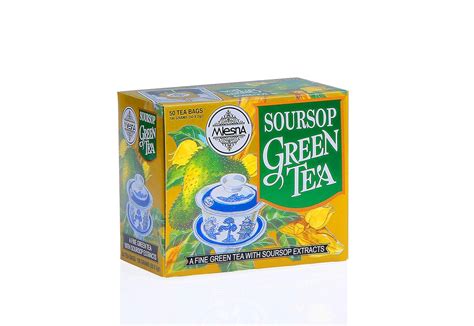 Mlesna Sour Sop Green Tea | Prepared With Traditional Method | Pure and ...
