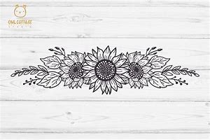 Image result for Sunflower Border Patterns