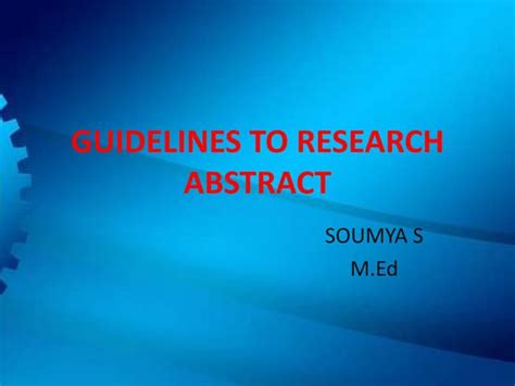 Image result for Research Abstract Example PPT
